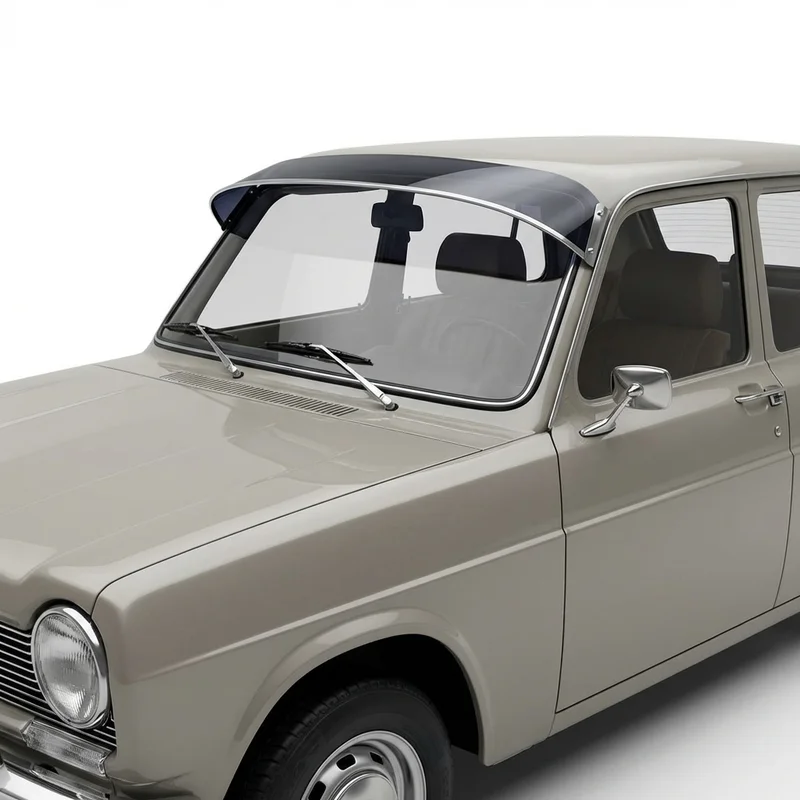 Tinted Acrylic Windscreen Sunvisor for Simca 1204 (1969 - 1971) - 1