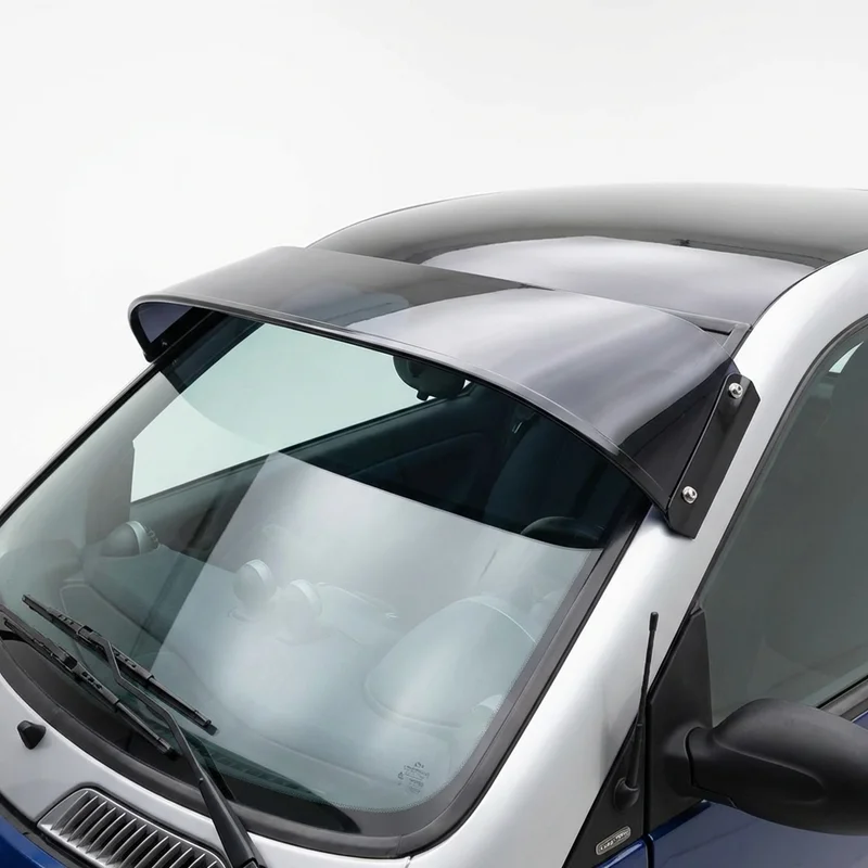 Tinted Acrylic Windscreen Sunvisor for Smart City-Coupe (2003 - 2004) - 1