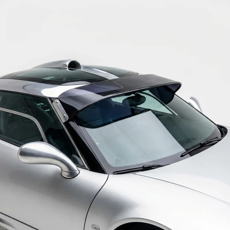 Tinted Acrylic Windscreen Sunvisor for Spyker C8 (2009 - 2009) - 1