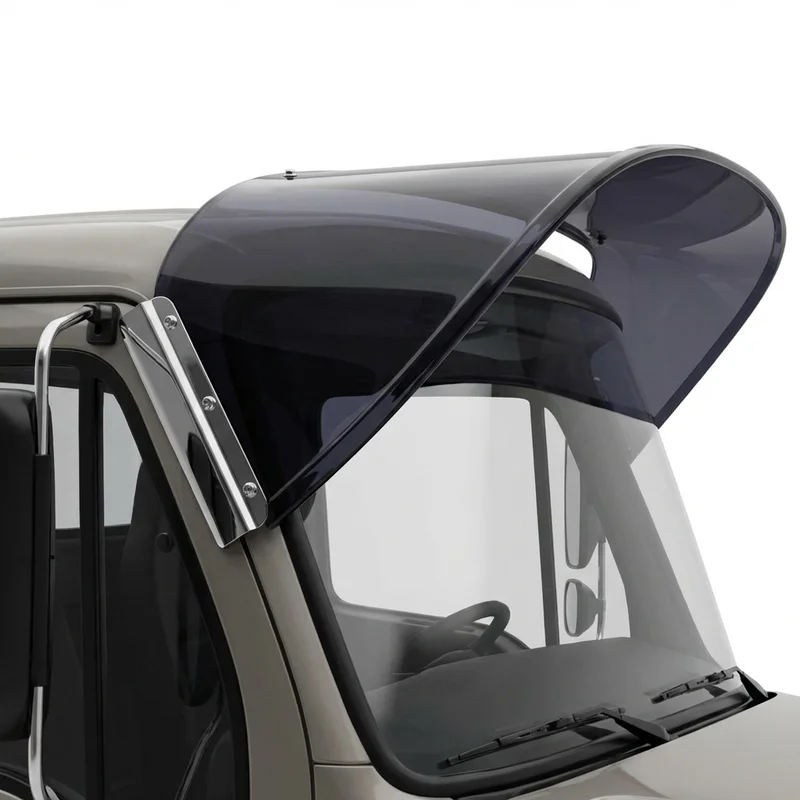 Tinted Acrylic Windscreen Sunvisor for Sterling Truck Acterra 8500 (2001 - 2003) - 1