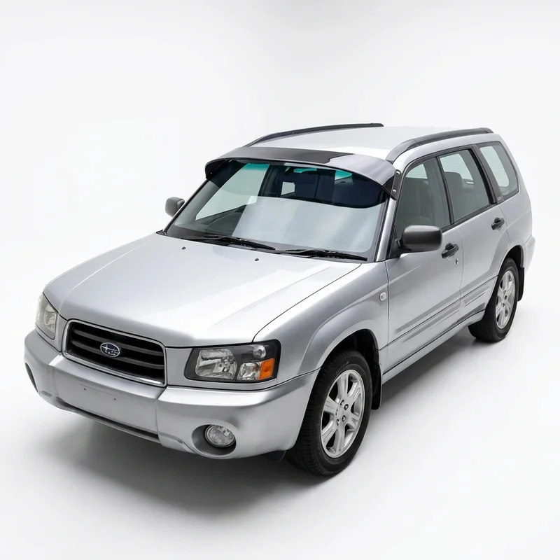 Tinted Acrylic Windscreen Sunvisor for Subaru Forester (1998 - 2025) - 1