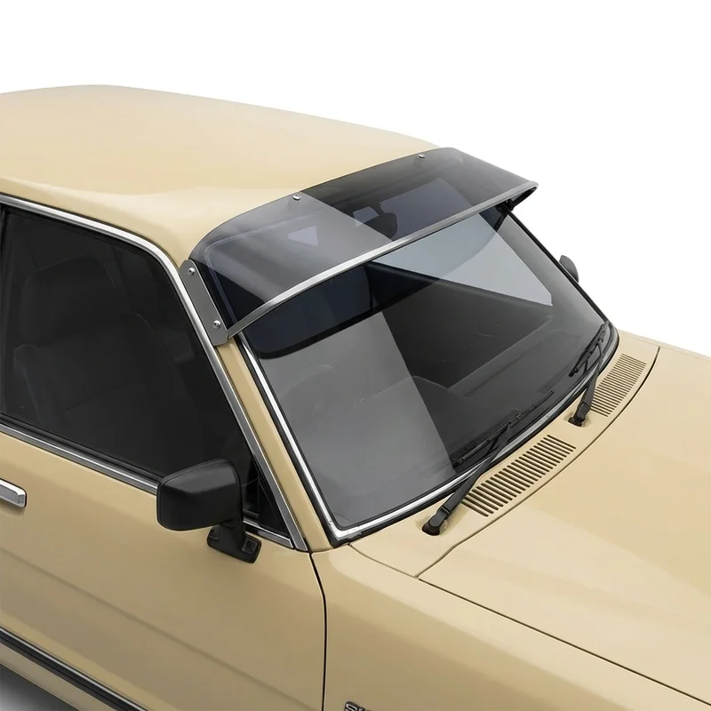 Tinted Acrylic Windscreen Sunvisor for Subaru GL (1972 - 1989) - 1