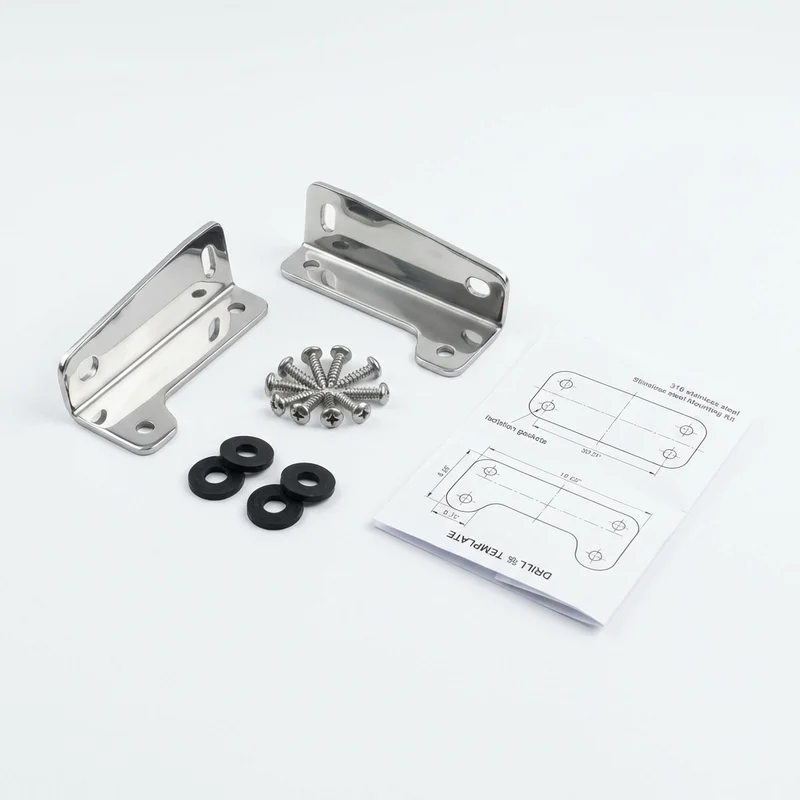 Stainless Steel Mounting Bracket Kit for Subaru SVX (1992 - 1997) - 1