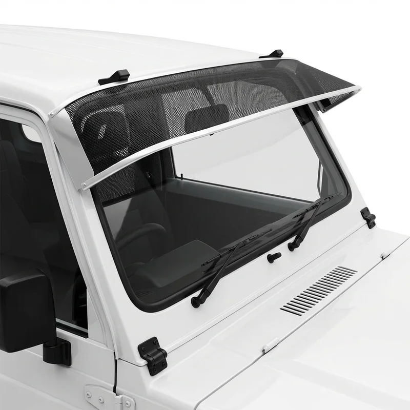 Premium Mesh Windscreen Sunvisor for Suzuki LJ81 (1981 - 1981) - 1