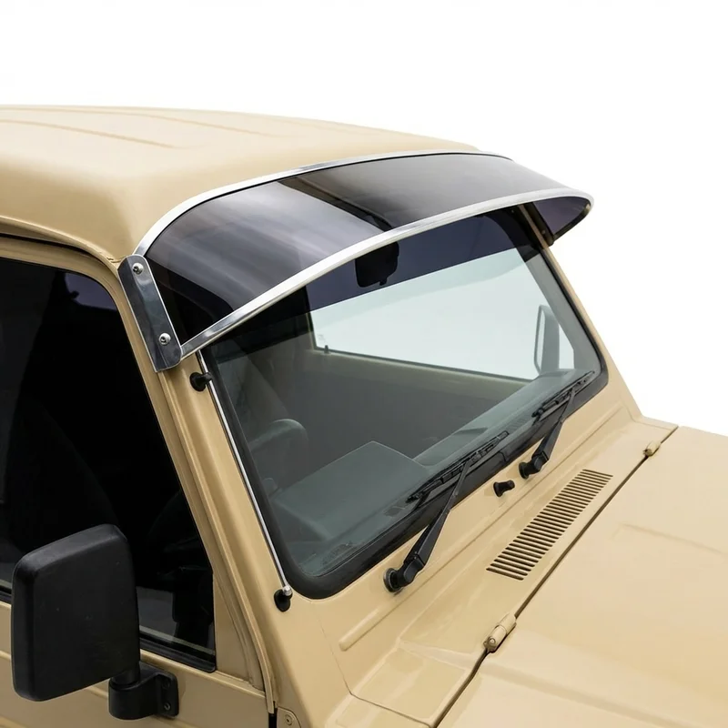 Tinted Acrylic Windscreen Sunvisor for Suzuki LJ81 (1981 - 1981) - 1