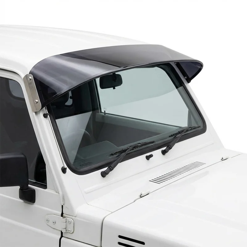 Tinted Acrylic Windscreen Sunvisor for Suzuki SJ410 (1980 - 1985) - 1
