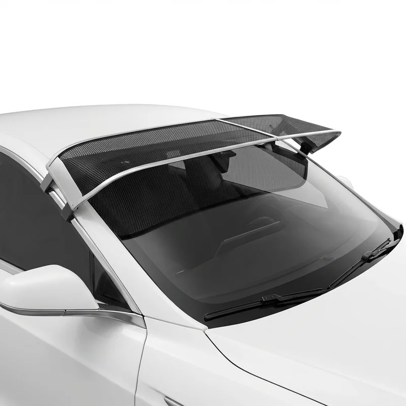 Premium Mesh Windscreen Sunvisor for Tesla S (2012 - 2025) - 1