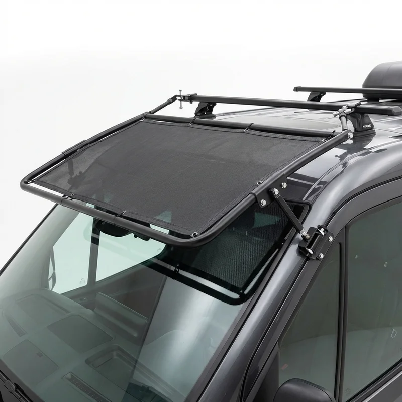 Premium Mesh Windscreen Sunvisor for Thor Motor Coach Chateau Sprinter (2019 - 2022) - 1