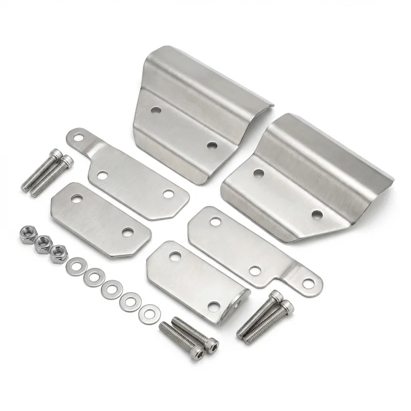 Stainless Steel Mounting Bracket Kit for Thor Motor Coach Gemini (2019 - 2023) - 1