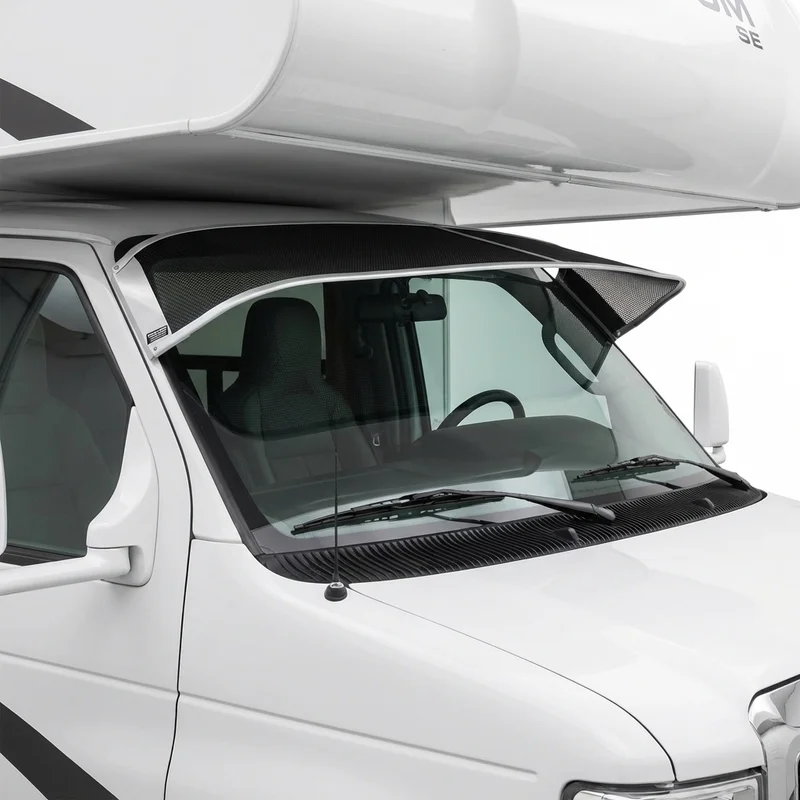 Premium Mesh Windscreen Sunvisor for Thor Motor Coach Quantum SE (2019 - 2019) - 1