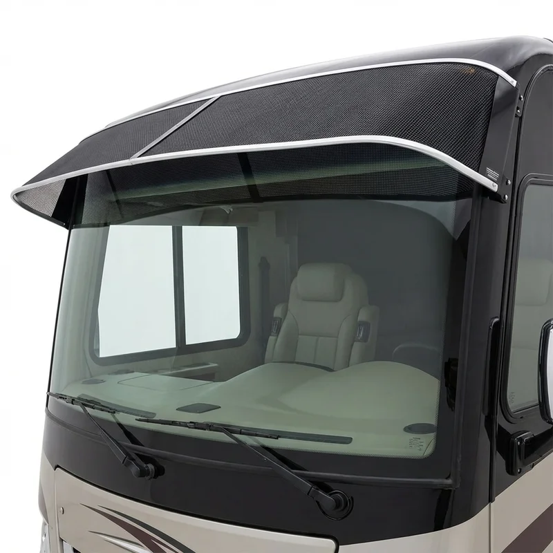 Premium Mesh Windscreen Sunvisor for Thor Motor Coach Tuscany (2019 - 2020) - 1