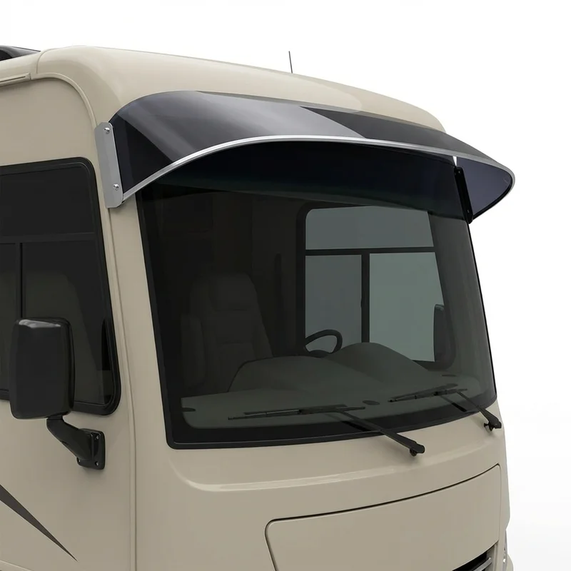 Tinted Acrylic Windscreen Sunvisor for Thor Motor Coach Venetian (2019 - 2020) - 1