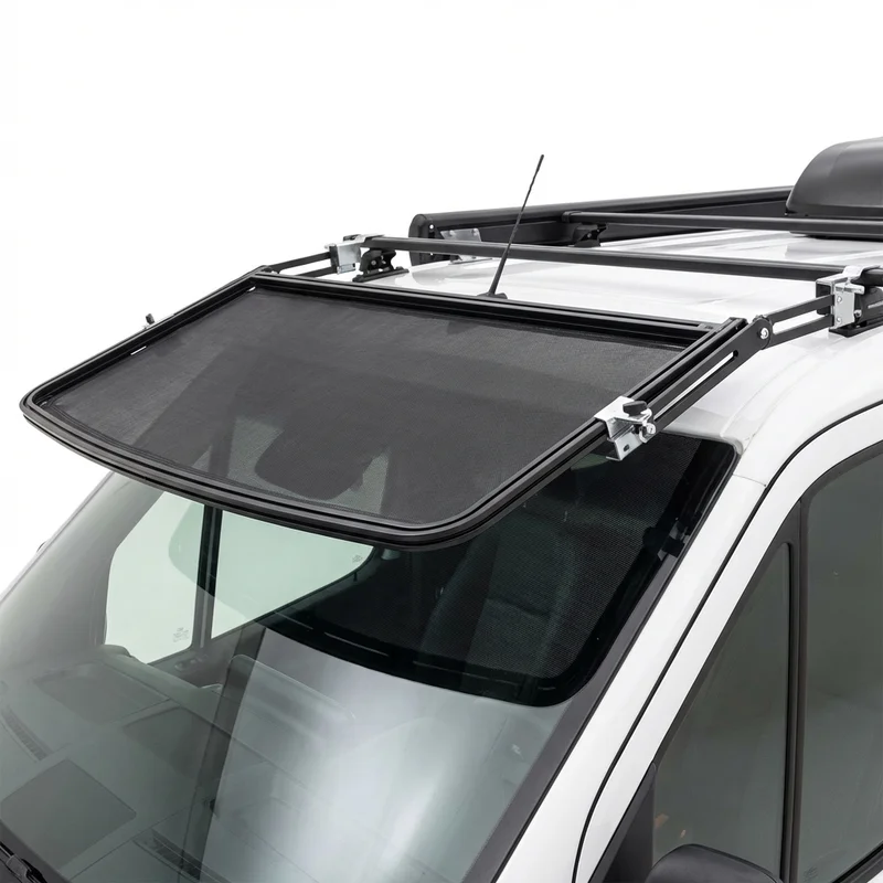 Premium Mesh Windscreen Sunvisor for Tiffin Allegro Bay (2019 - 2023) - 1