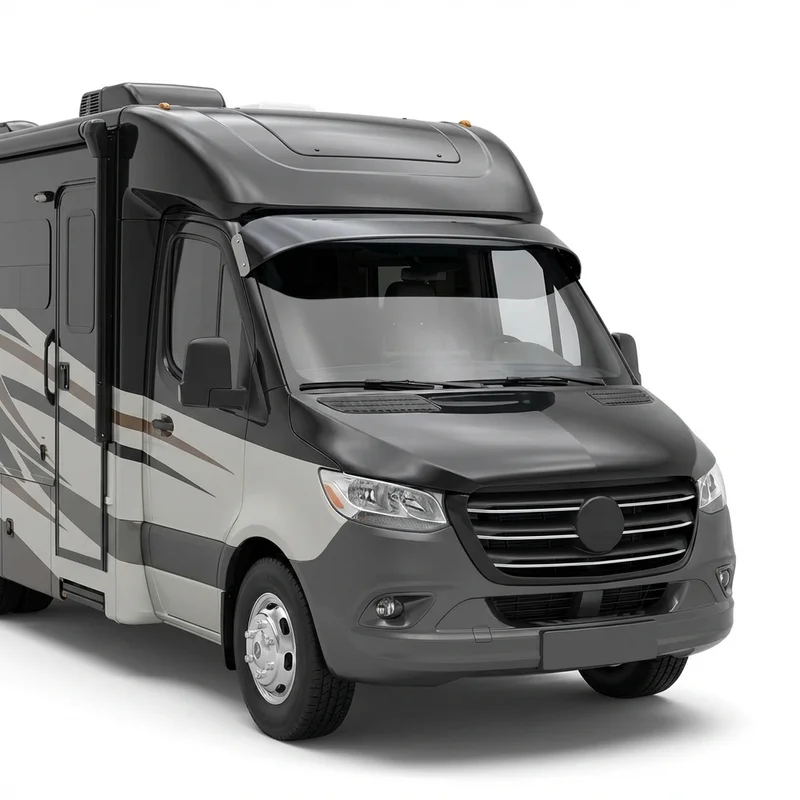 Tinted Acrylic Windscreen Sunvisor for Tiffin Allegro Open Road (2019 - 2023) - 1