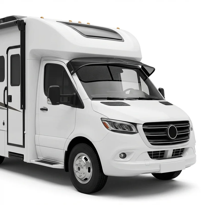 Premium Mesh Windscreen Sunvisor for Tiffin Allegro Red 340 (2019 - 2023) - 1