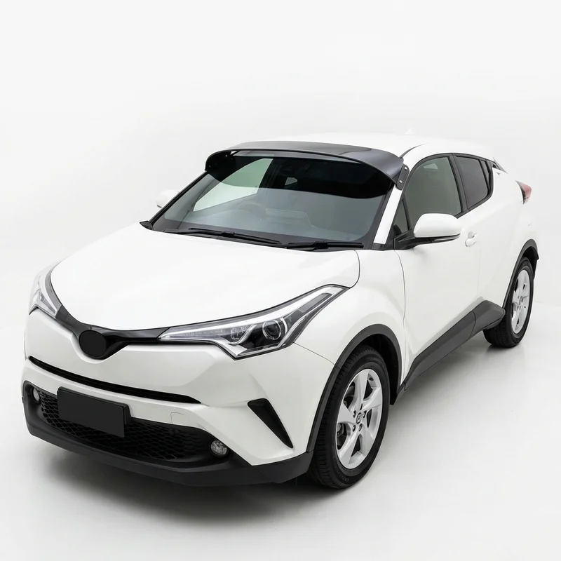 Tinted Acrylic Windscreen Sunvisor for Toyota C-HR (2018 - 2022) - 1