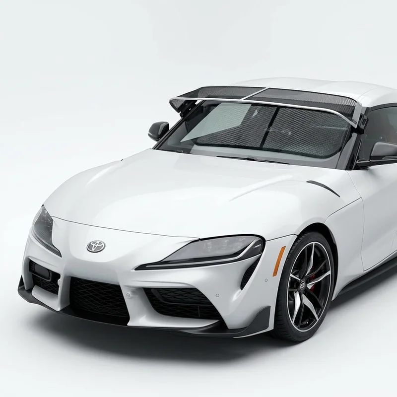 Premium Mesh Windscreen Sunvisor for Toyota GR Supra (2020 - 2025) - 1