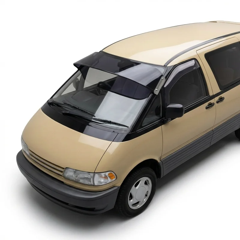 Tinted Acrylic Windscreen Sunvisor for Toyota Previa (1991 - 1997) - 1