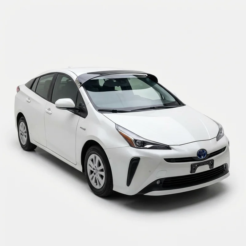 Tinted Acrylic Windscreen Sunvisor for Toyota Prius AWD-e (2019 - 2022) - 1