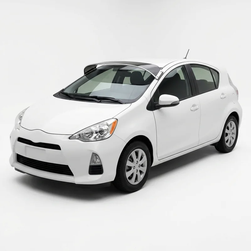 Tinted Acrylic Windscreen Sunvisor for Toyota Prius C (2012 - 2021) - 1