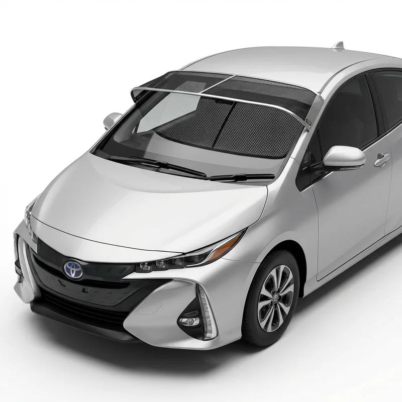 Premium Mesh Windscreen Sunvisor for Toyota Prius Prime (2017 - 2024) - 1
