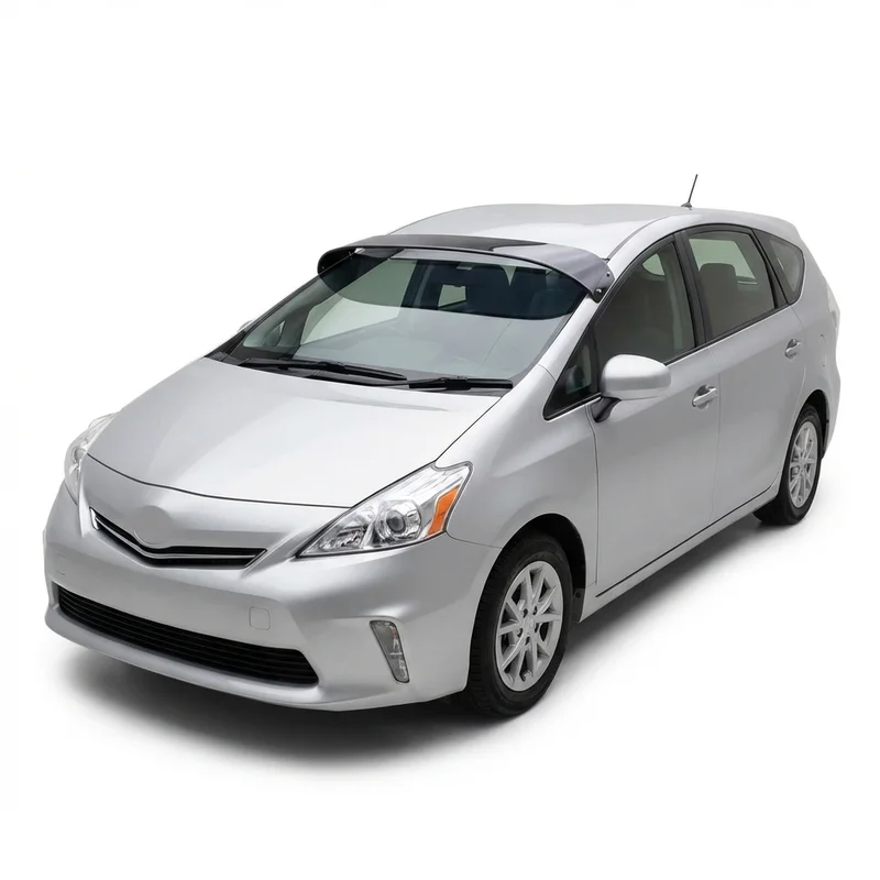 Tinted Acrylic Windscreen Sunvisor for Toyota Prius V (2012 - 2018) - 1