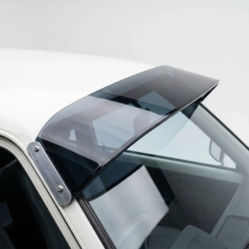 Tinted Acrylic Windscreen Sunvisor for Toyota Starlet (1981 - 1984) - 1