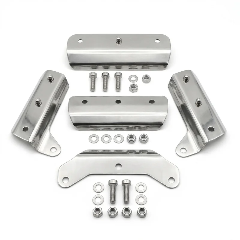 Stainless Steel Mounting Bracket Kit for Toyota Supra (1986 - 2022) - 1