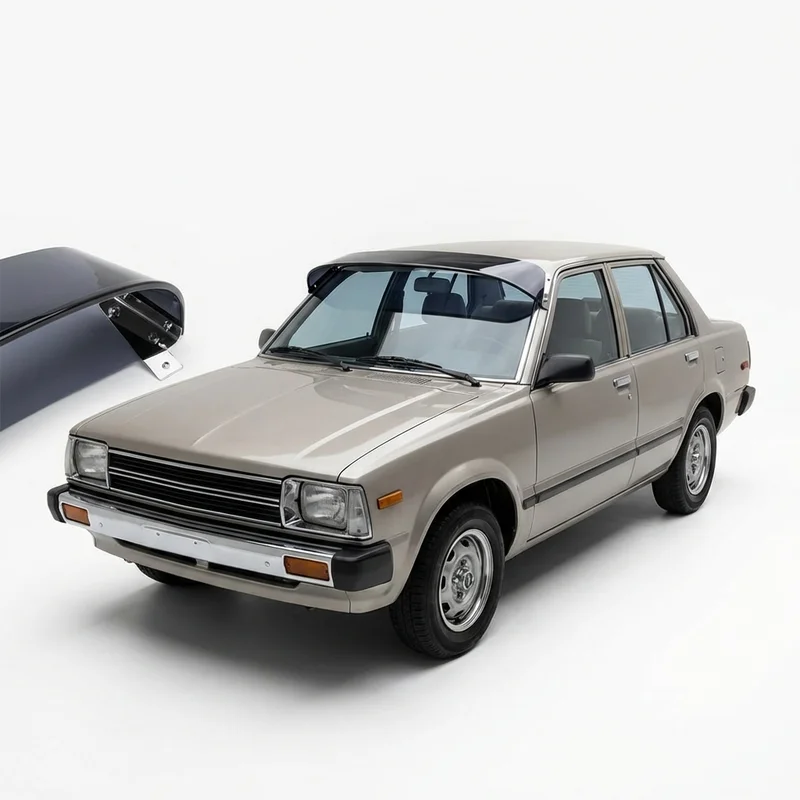 Tinted Acrylic Windscreen Sunvisor for Toyota Tercel (1980 - 1999) - 1