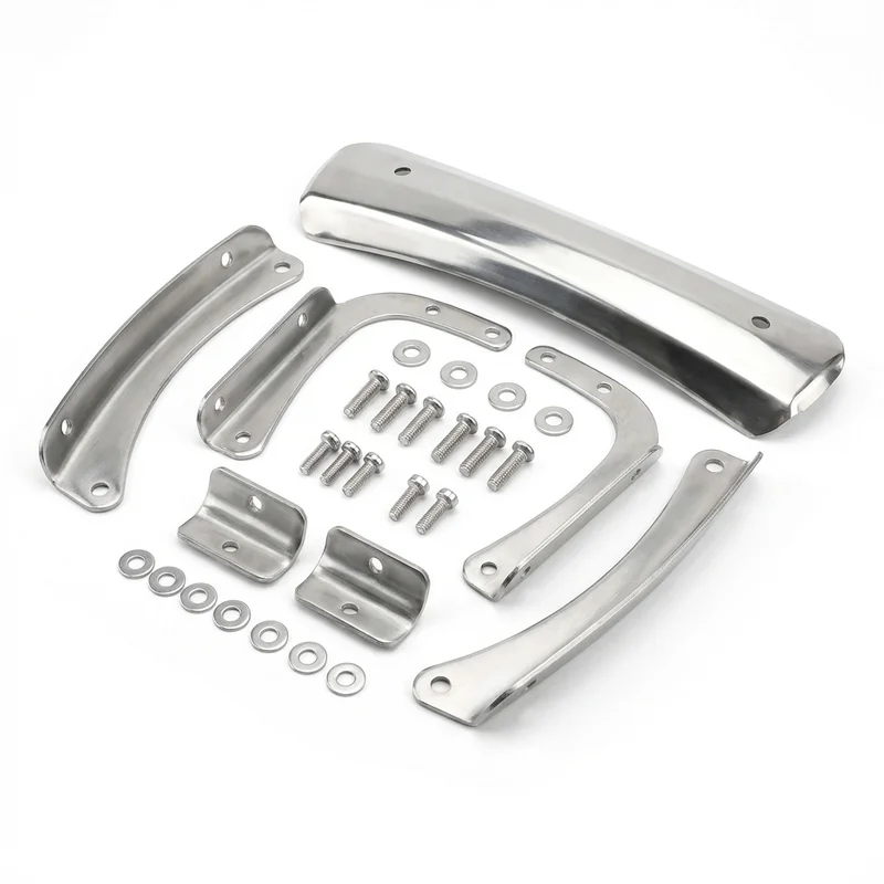 Stainless Steel Mounting Bracket Kit for Toyota Van (1984 - 1989) - 1