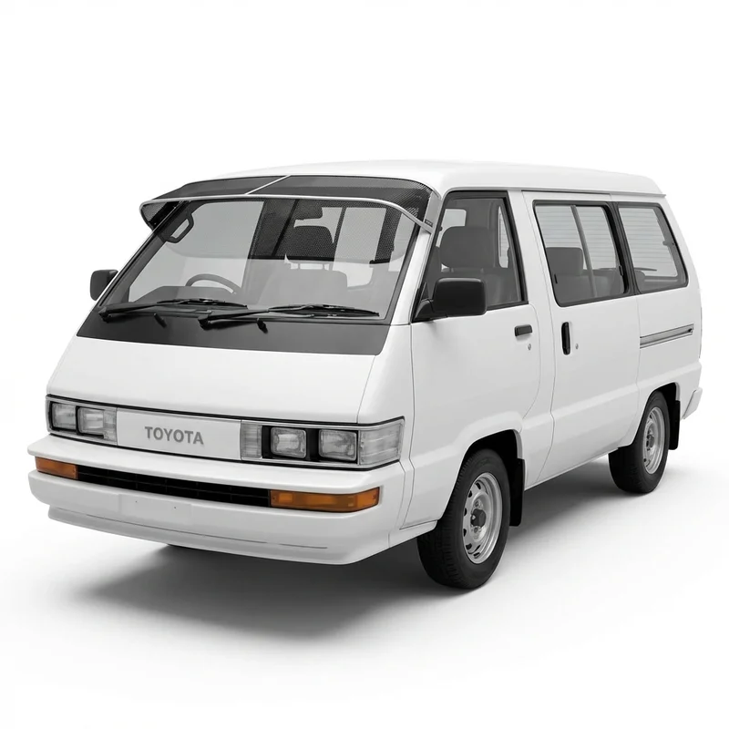 Premium Mesh Windscreen Sunvisor for Toyota Van Wagon (1988 - 1988) - 1