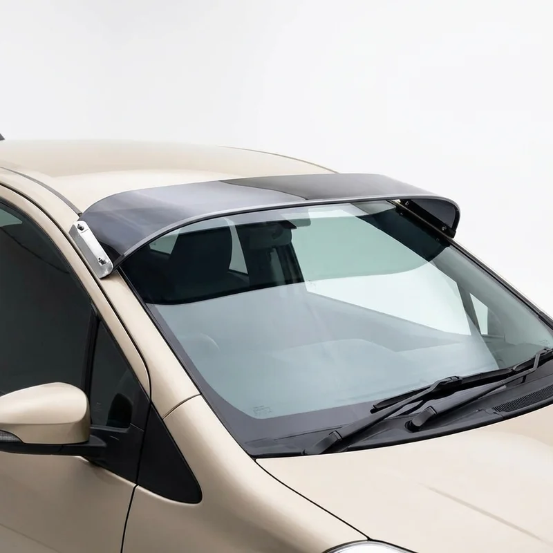 Tinted Acrylic Windscreen Sunvisor for Toyota Yaris (2004 - 2022) - 1