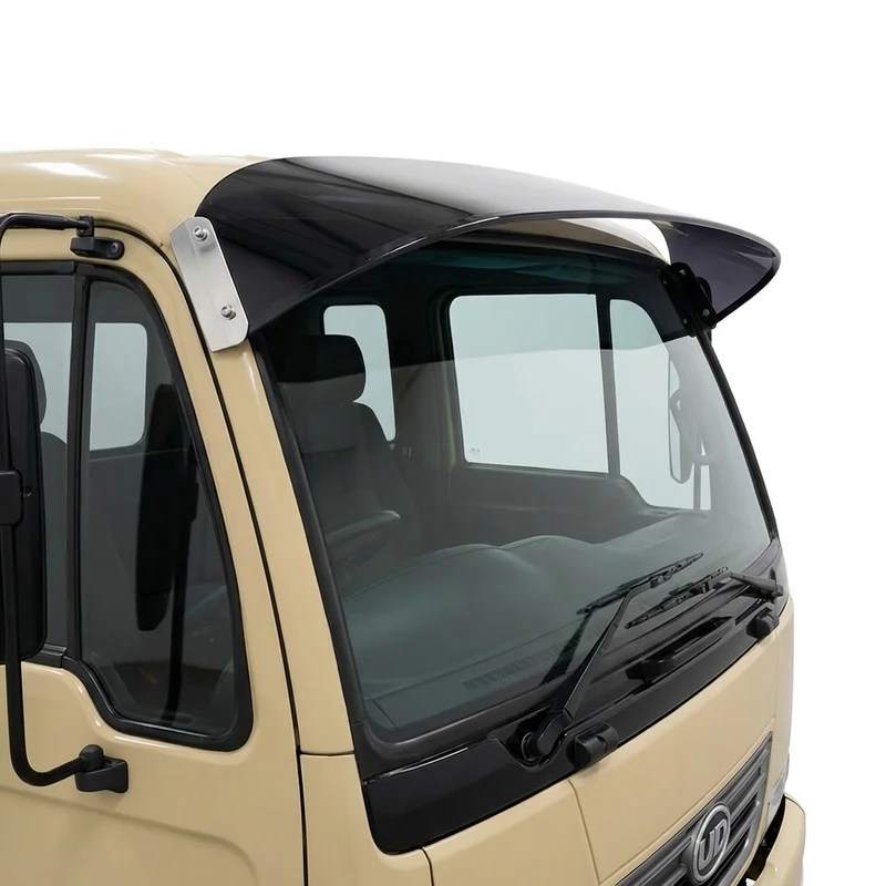 Tinted Acrylic Windscreen Sunvisor for UD 1800HD (2005 - 2010) - 1