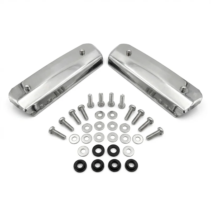 Stainless Steel Mounting Bracket Kit for Volkswagen Brasilia (1974 - 1982) - 1