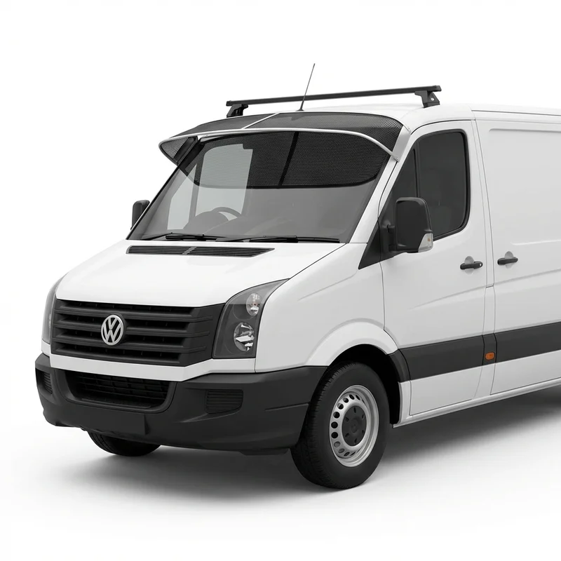 Premium Mesh Windscreen Sunvisor for Volkswagen Crafter Van (2008 - 2022) - 1