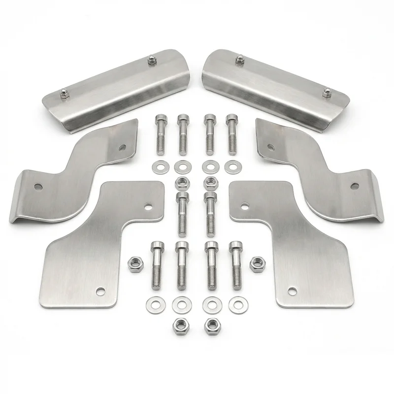 Stainless Steel Mounting Bracket Kit for Volkswagen EuroVan (1992 - 2009) - 1