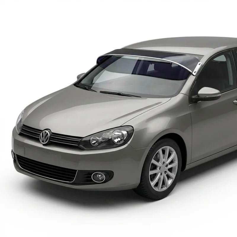 Tinted Acrylic Windscreen Sunvisor for Volkswagen Golf City (2007 - 2010) - 1