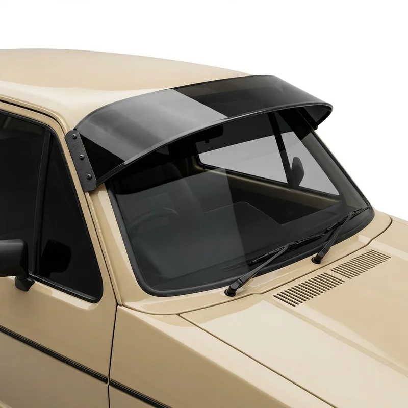 Tinted Acrylic Windscreen Sunvisor for Volkswagen Golf (1985 - 2021) - 1