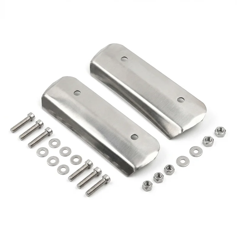 Stainless Steel Mounting Bracket Kit for Volkswagen Jetta (1980 - 2025) - 1