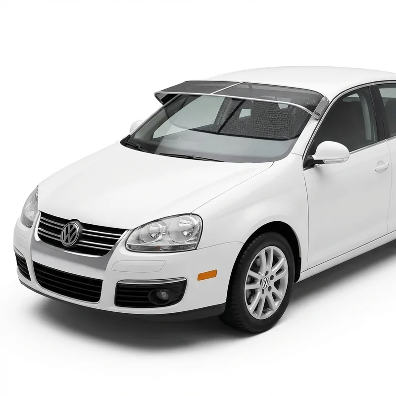 Premium Mesh Windscreen Sunvisor for Volkswagen Jetta City (2007 - 2009) - 1