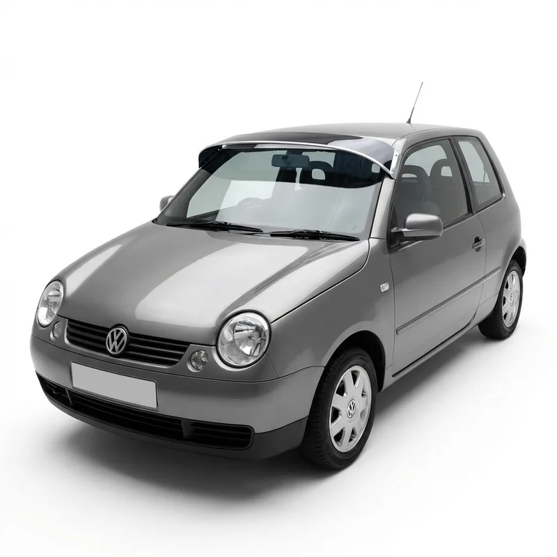 Tinted Acrylic Windscreen Sunvisor for Volkswagen Lupo (2005 - 2009) - 1