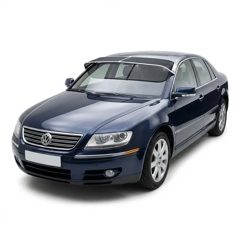 Premium Mesh Windscreen Sunvisor for Volkswagen Phaeton (2004 - 2006) - 1