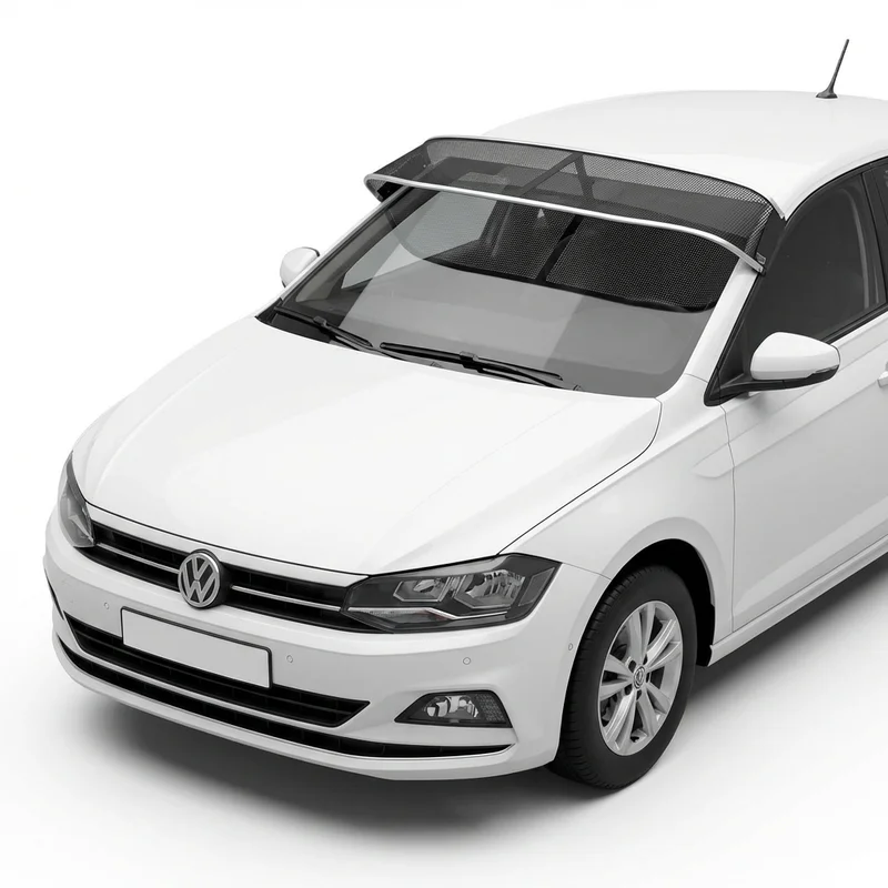Premium Mesh Windscreen Sunvisor for Volkswagen Polo (2003 - 2021) - 1