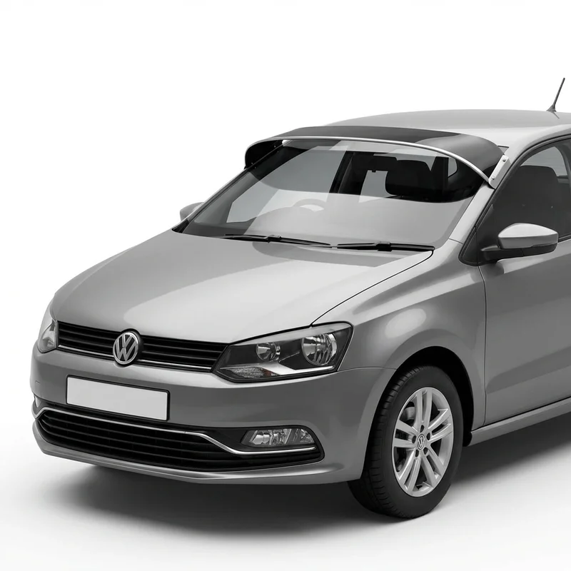 Tinted Acrylic Windscreen Sunvisor for Volkswagen Polo (2003 - 2021) - 1