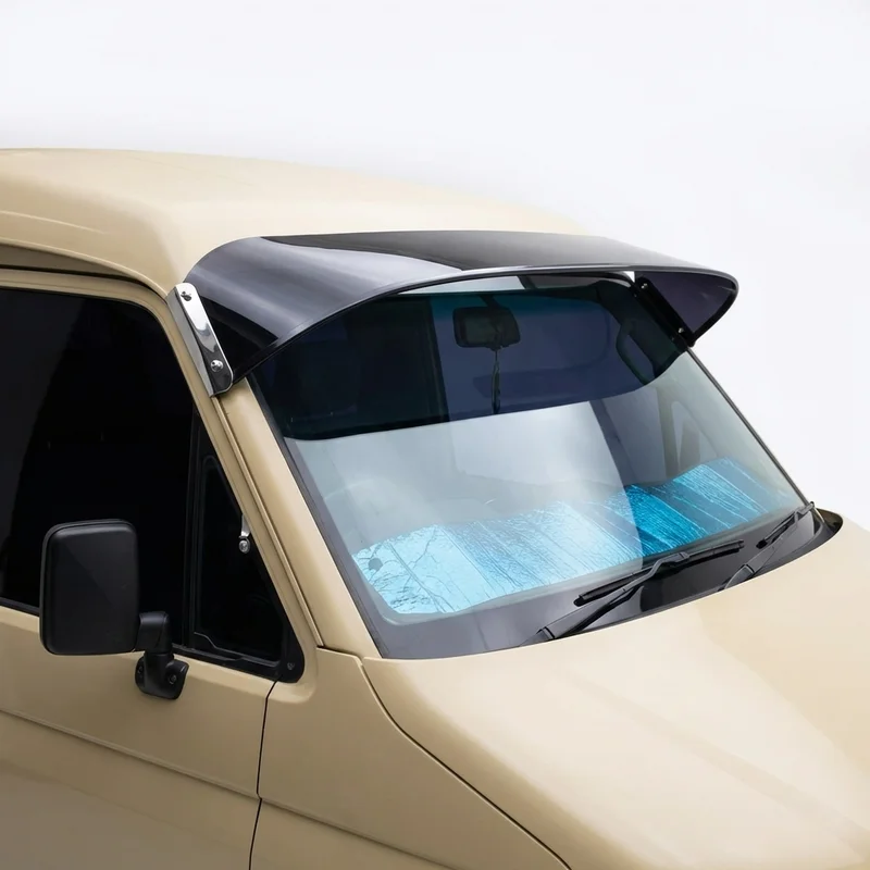 Tinted Acrylic Windscreen Sunvisor for Volkswagen SportVan (2007 - 2010) - 1