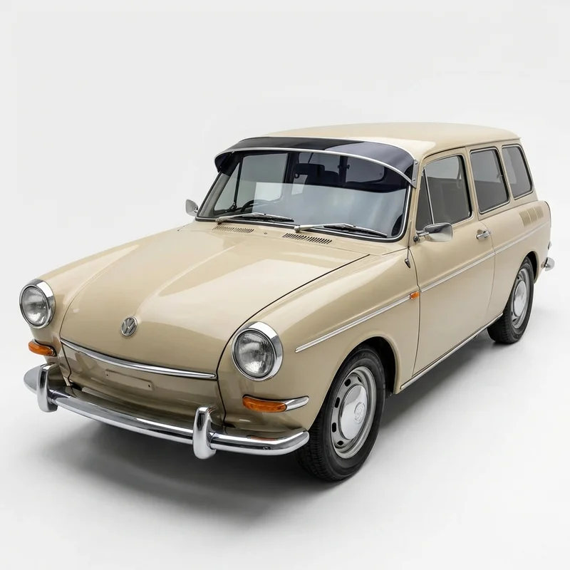 Tinted Acrylic Windscreen Sunvisor for Volkswagen Squareback (1966 - 1973) - 1