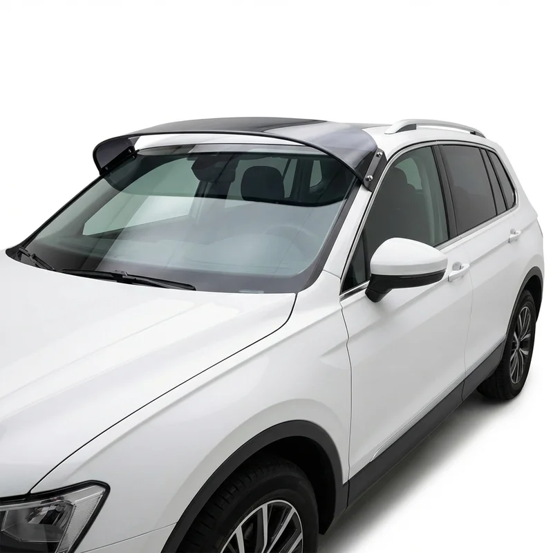 Tinted Acrylic Windscreen Sunvisor for Volkswagen Tiguan Limited (2017 - 2018) - 1