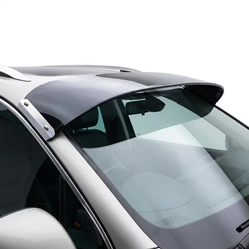 Tinted Acrylic Windscreen Sunvisor for Volkswagen Touareg (2004 - 2018) - 1