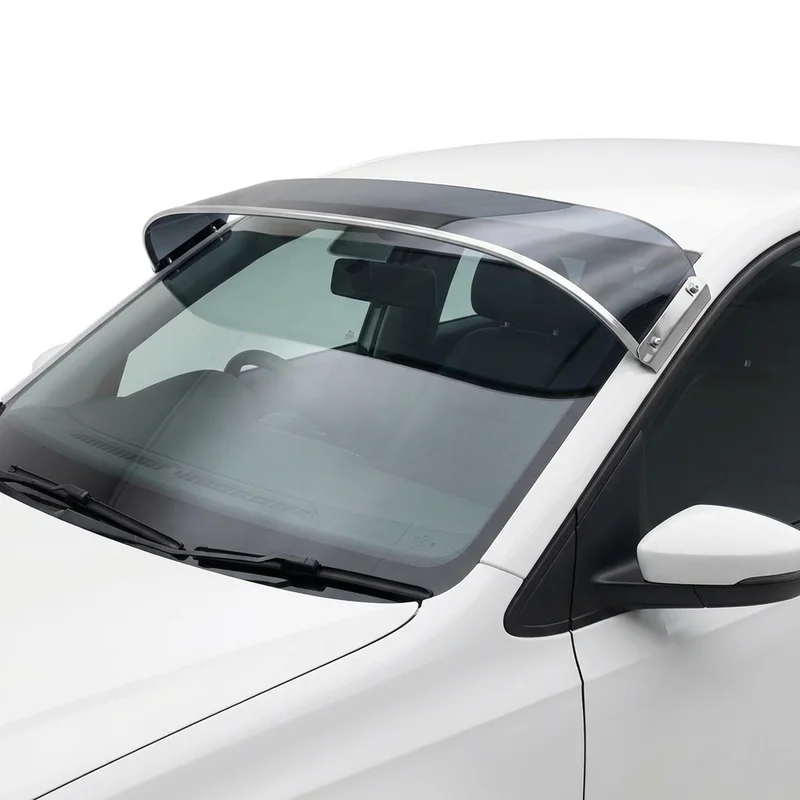 Tinted Acrylic Windscreen Sunvisor for Volkswagen Vento (2014 - 2021) - 1