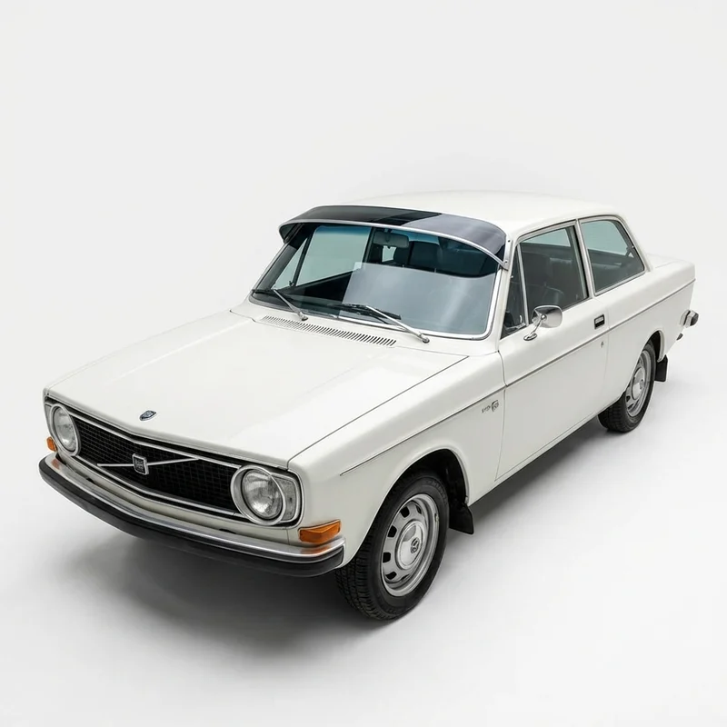 Tinted Acrylic Windscreen Sunvisor for Volvo 142 (1967 - 1974) - 1